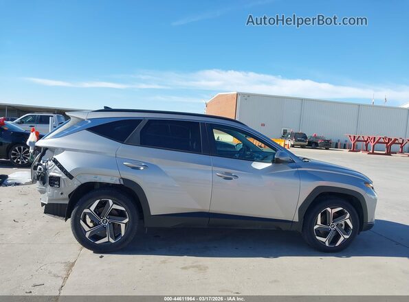 KM8JFCA11PU093508 2023 HYUNDAI TUCSON HYBRID Серебряный Панорамный вид салона 360°