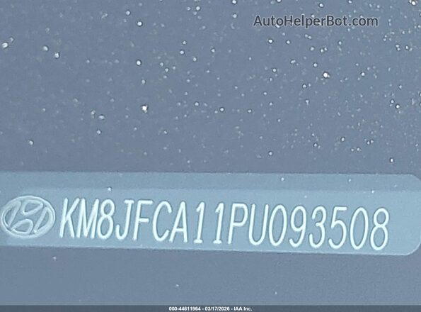 KM8JFCA11PU093508 2023 HYUNDAI TUCSON HYBRID Серебряный 