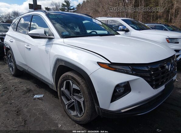 KM8JFDD29RU192879 2024 HYUNDAI TUCSON PLUG-IN HYBRID Белый Передняя правая четверть