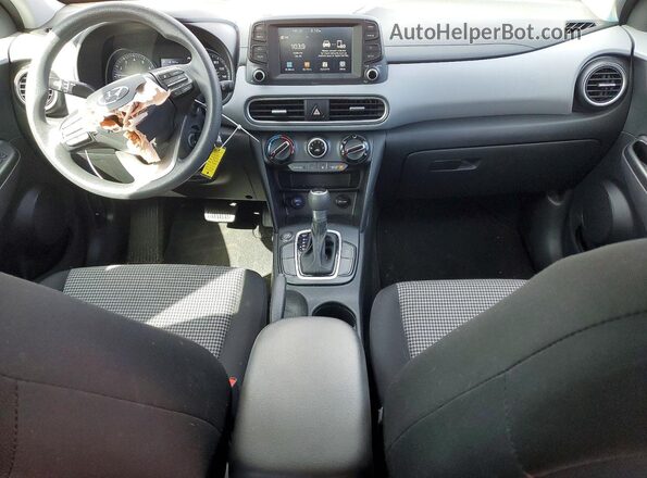 KM8K12AA0LU555564 2020 HYUNDAI KONA Серый Вид панели приборов