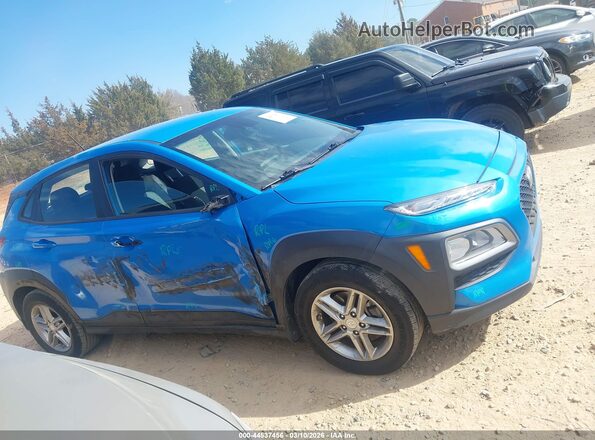 KM8K1CAA1LU569656 2020 HYUNDAI KONA Синий Вид задней части салона