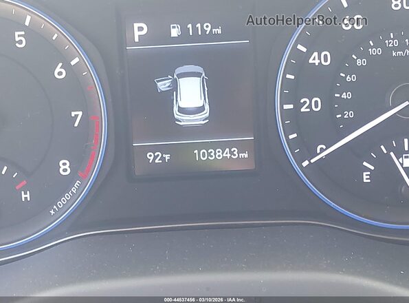 KM8K1CAA1LU569656 2020 HYUNDAI KONA Синий 