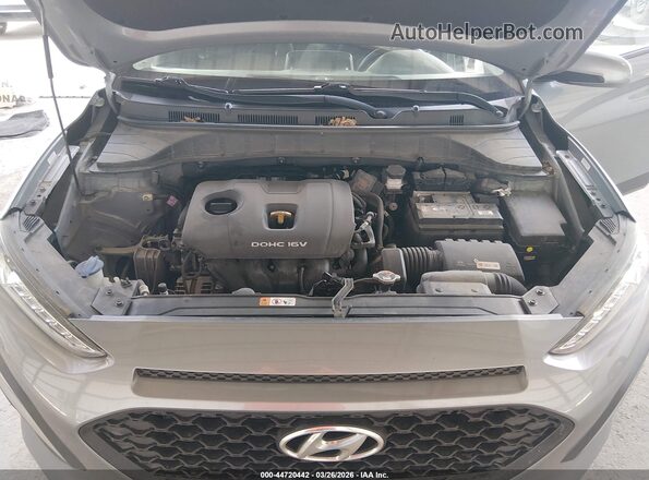 KM8K1CAA4MU657537 2021 HYUNDAI KONA Серебряный Вид сзади