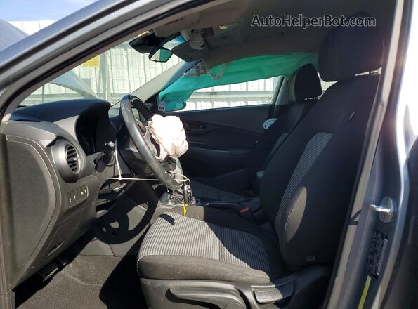 KM8K22AA3LU491405 2020 HYUNDAI KONA Серый Вид салона спереди