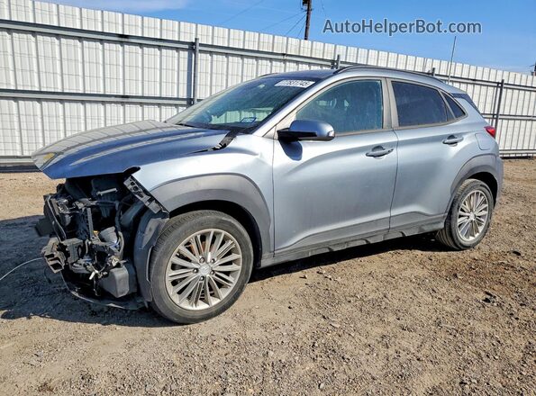 KM8K22AA3LU491405 2020 HYUNDAI KONA Серый Передняя левая четверть