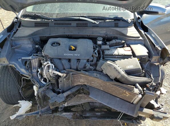 KM8K22AA3LU491405 2020 HYUNDAI KONA Серый Вид задней части салона