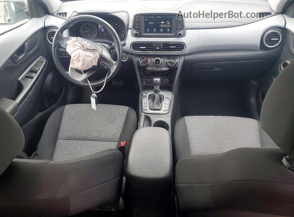 KM8K22AA7LU400328 2020 HYUNDAI KONA Черный Вид панели приборов