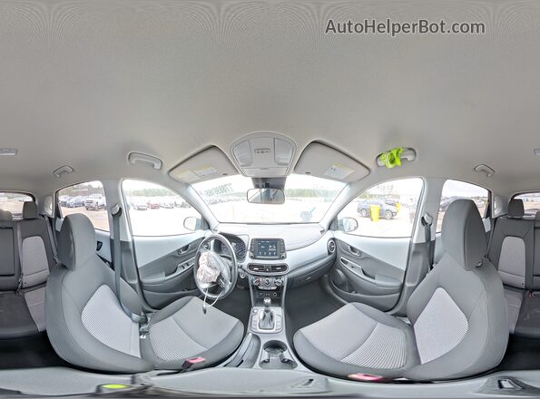 KM8K22AA7LU400328 2020 HYUNDAI KONA Черный Панорамный вид салона 360°