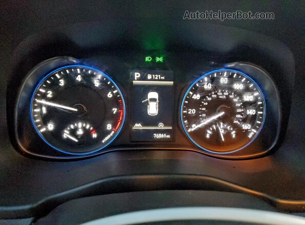 KM8K22AB8PU041635 2023 HYUNDAI KONA Белый Вид щитка приборов