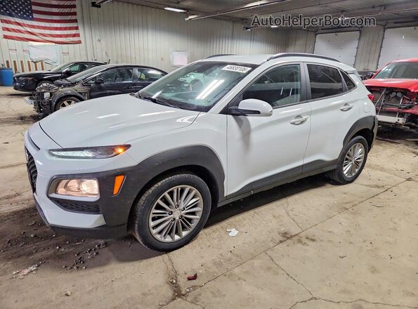 KM8K2CAA2LU586978 2020 HYUNDAI KONA Белый Передняя левая четверть