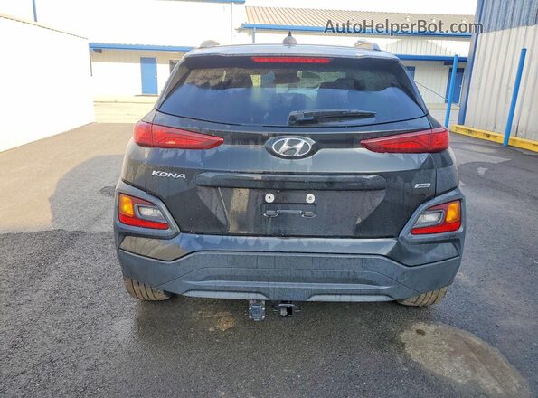 KM8K2CAA3KU357692 2019 HYUNDAI KONA Черный Вид сзади