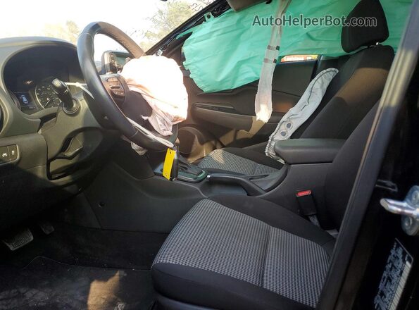 KM8K2CAA3KU357692 2019 HYUNDAI KONA Черный Вид салона спереди