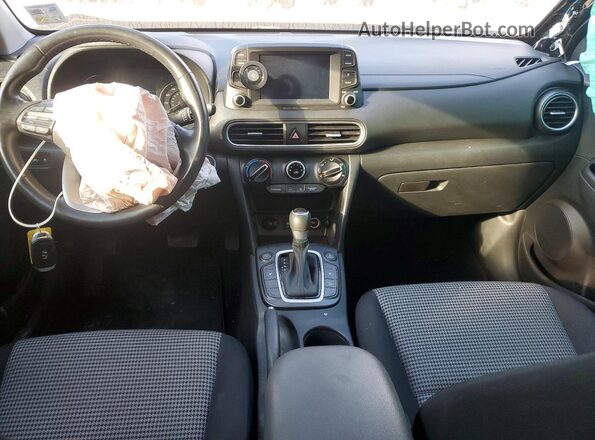 KM8K2CAA3KU357692 2019 HYUNDAI KONA Черный Вид панели приборов