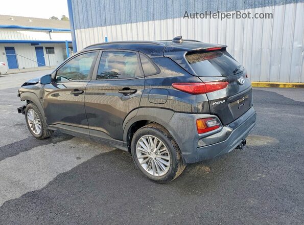 KM8K2CAA3KU357692 2019 HYUNDAI KONA Черный Задняя левая четверть