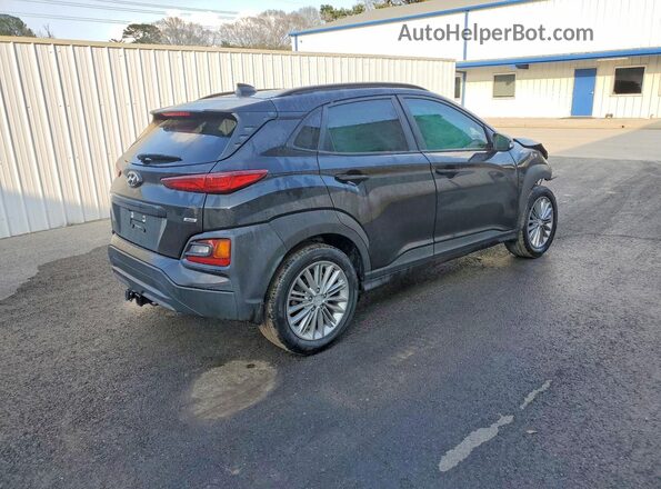 KM8K2CAA3KU357692 2019 HYUNDAI KONA Черный Задняя правая четверть