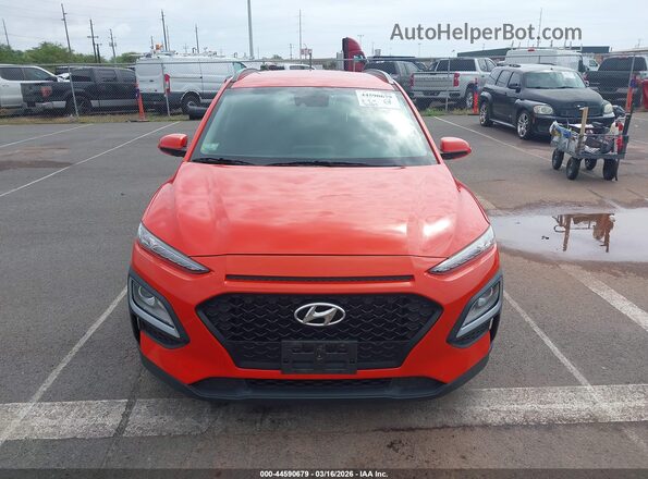 KM8K2CAA8LU506681 2020 HYUNDAI KONA Оранжевый Вид щитка приборов