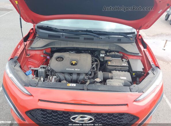 KM8K2CAA8LU506681 2020 HYUNDAI KONA Оранжевый Вид сзади