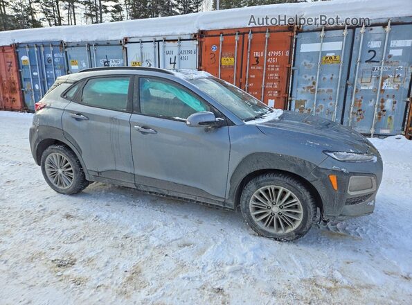 KM8K2CAA9LU581731 2020 HYUNDAI KONA Серый Передняя правая четверть
