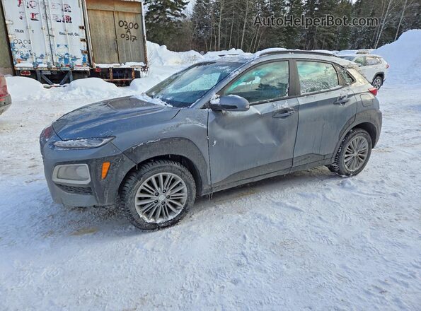KM8K2CAA9LU581731 2020 HYUNDAI KONA Серый Передняя левая четверть
