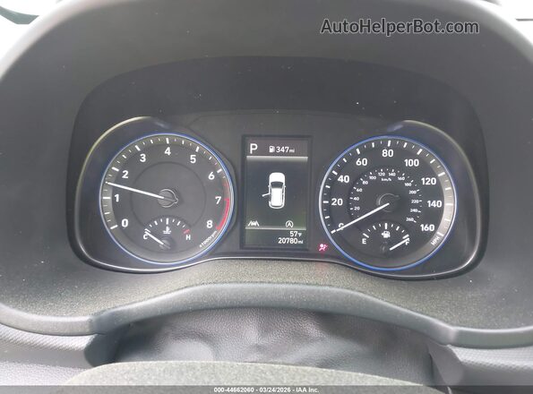 KM8K32AB4PU965681 2023 HYUNDAI KONA Белый Вид задних сидений