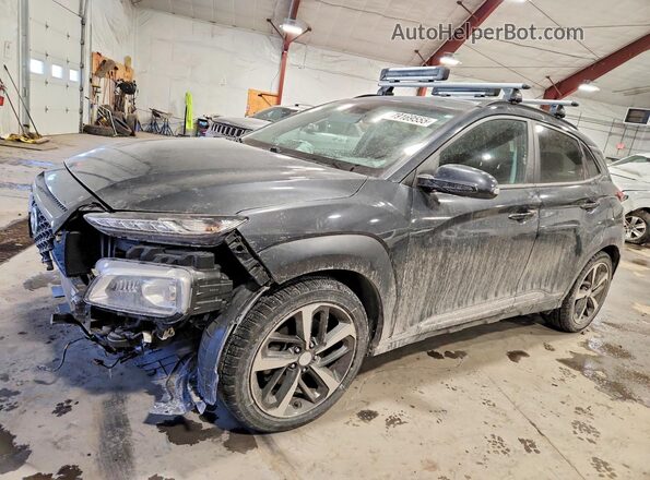 KM8K33A57LU409620 2020 HYUNDAI KONA Серый Передняя левая четверть