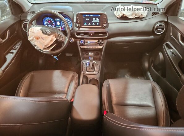 KM8K33A57LU409620 2020 HYUNDAI KONA Серый Вид панели приборов