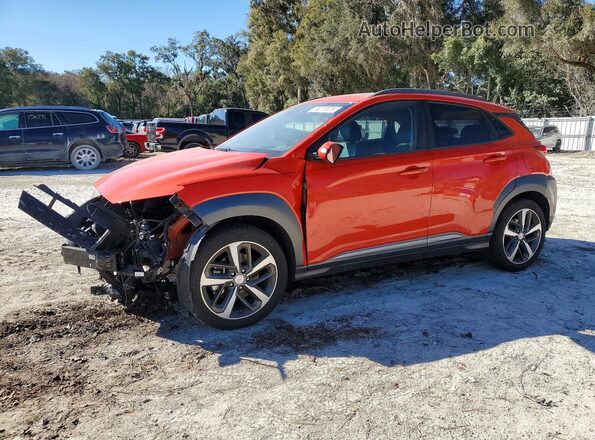 KM8K33A57LU462964 2020 HYUNDAI KONA Red Передня ліва чверть