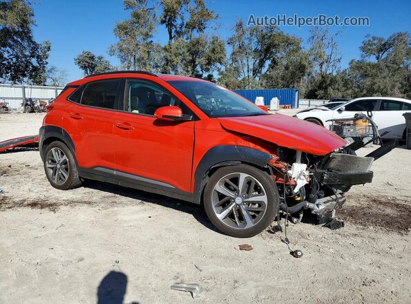 KM8K33A57LU462964 2020 HYUNDAI KONA Red Передня права чверть