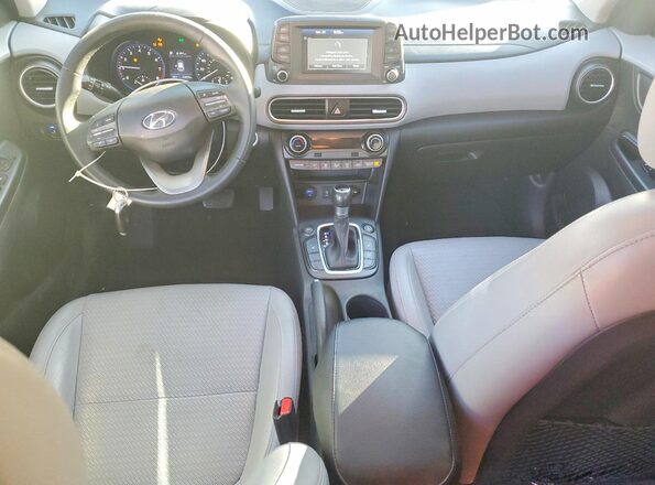 KM8K3CA59KU218831 2019 HYUNDAI KONA Черный Вид панели приборов
