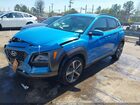 2020 Hyundai Kona Ultimate Синий vin: KM8K53A52LU487748