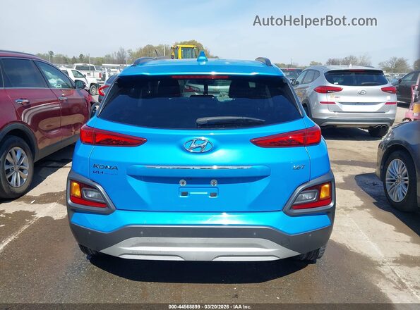 KM8K53A52LU487748 2020 HYUNDAI KONA Синий 
