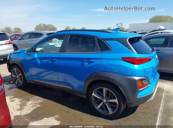KM8K53A52LU487748 2020 HYUNDAI KONA Синий 