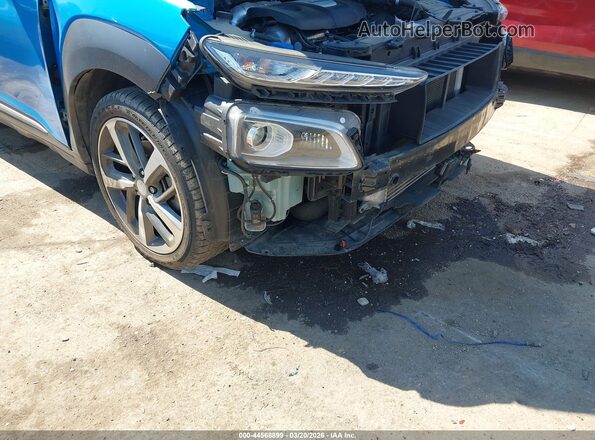 KM8K53A52LU487748 2020 HYUNDAI KONA Синий 