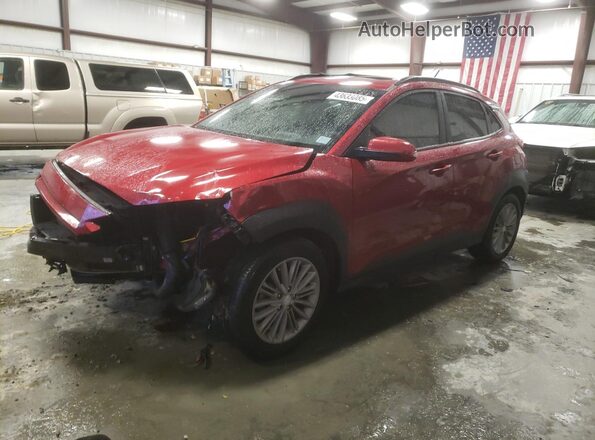 KM8K62AA4JU178588 2018 HYUNDAI KONA Красный Передняя левая четверть