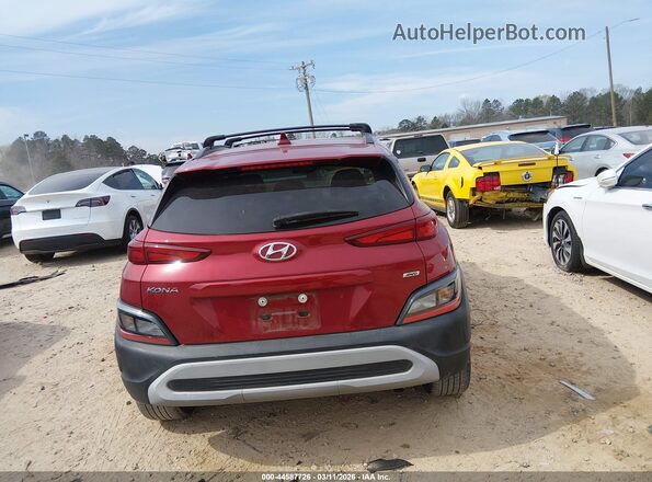 KM8K6CAB0PU026783 2023 HYUNDAI KONA Красный 