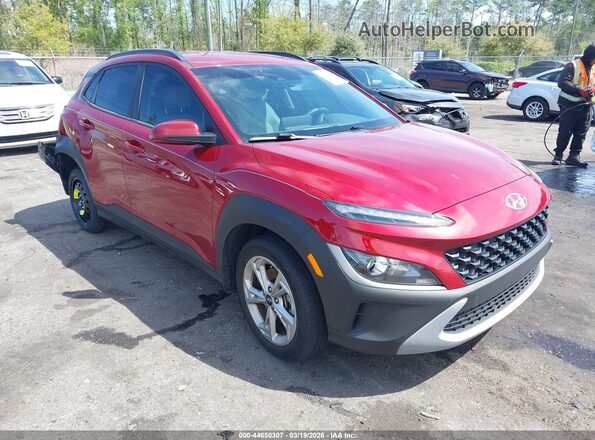 KM8K6CAB3PU055744 2023 HYUNDAI KONA Красный Передняя правая четверть