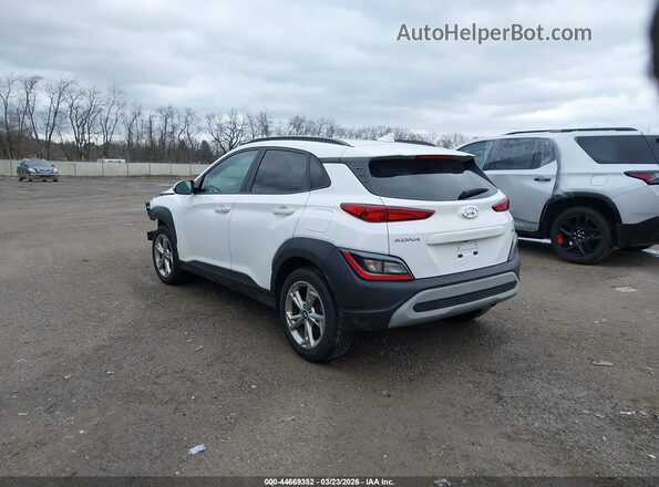 KM8K6CABXNU849976 2022 HYUNDAI KONA Белый Задняя левая четверть