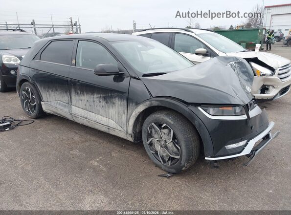 KM8KNDAF0PU202405 2023 HYUNDAI IONIQ 5 Черный Передняя правая четверть