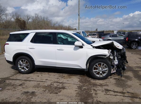 KM8R14HEXLU054832 2020 HYUNDAI PALISADE White Widok wnętrza z tyłu