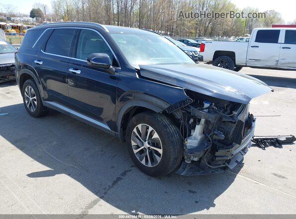 KM8R24HE8LU056737 2020 HYUNDAI PALISADE Черный Передняя правая четверть
