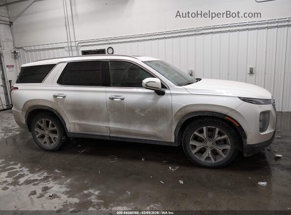 KM8R34HE6LU092407 2020 HYUNDAI PALISADE White უკანა სალონის ხედი