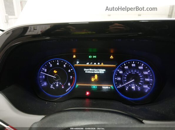 KM8R34HE6LU092407 2020 HYUNDAI PALISADE White უკანა სავარძლების ხედი