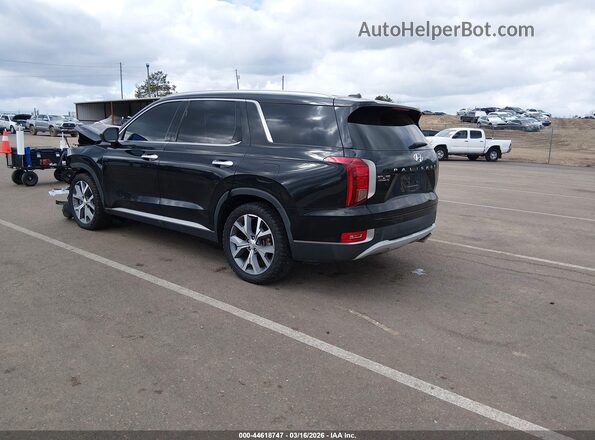KM8R34HE6MU300657 2021 HYUNDAI PALISADE Черный Задняя левая четверть