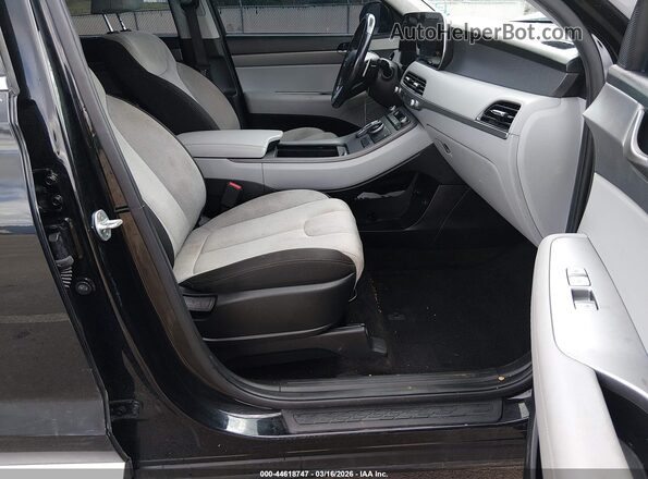 KM8R34HE6MU300657 2021 HYUNDAI PALISADE Черный Вид салона спереди