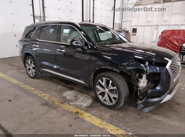KM8R3DHE5LU046745 2020 HYUNDAI PALISADE Черный Передняя правая четверть