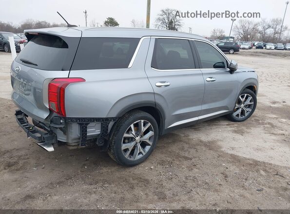 KM8R3DHE5LU049838 2020 HYUNDAI PALISADE Серебряный Задняя правая четверть