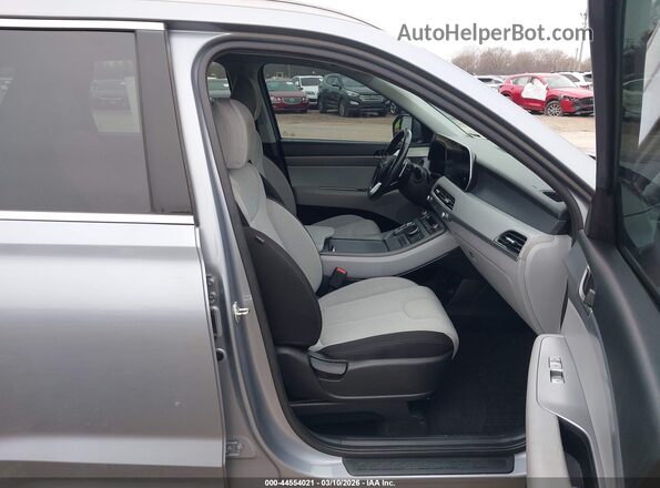 KM8R3DHE5LU049838 2020 HYUNDAI PALISADE Серебряный Вид салона спереди