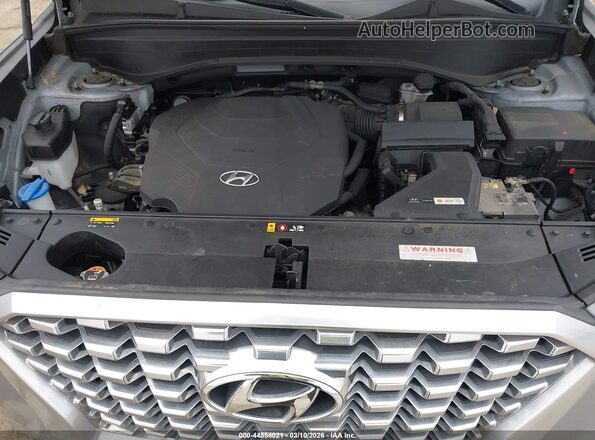 KM8R3DHE5LU049838 2020 HYUNDAI PALISADE Серебряный Вид сзади
