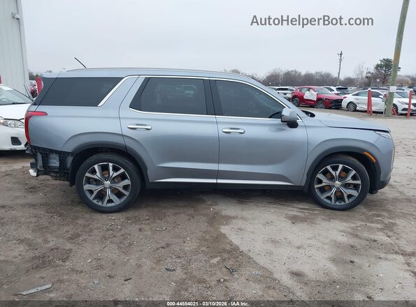 KM8R3DHE5LU049838 2020 HYUNDAI PALISADE Серебряный Панорамный вид салона 360°