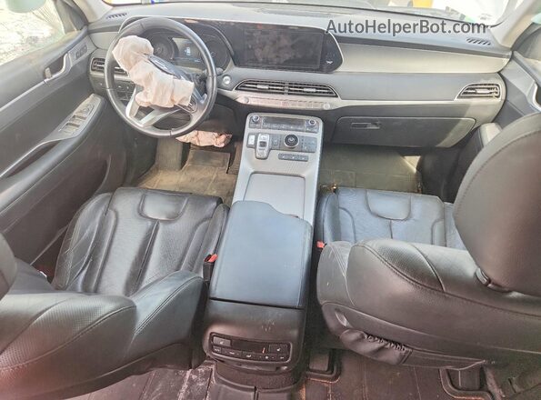 KM8R44HE4MU305241 2021 HYUNDAI PALISADE Silver Vista del salpicadero
